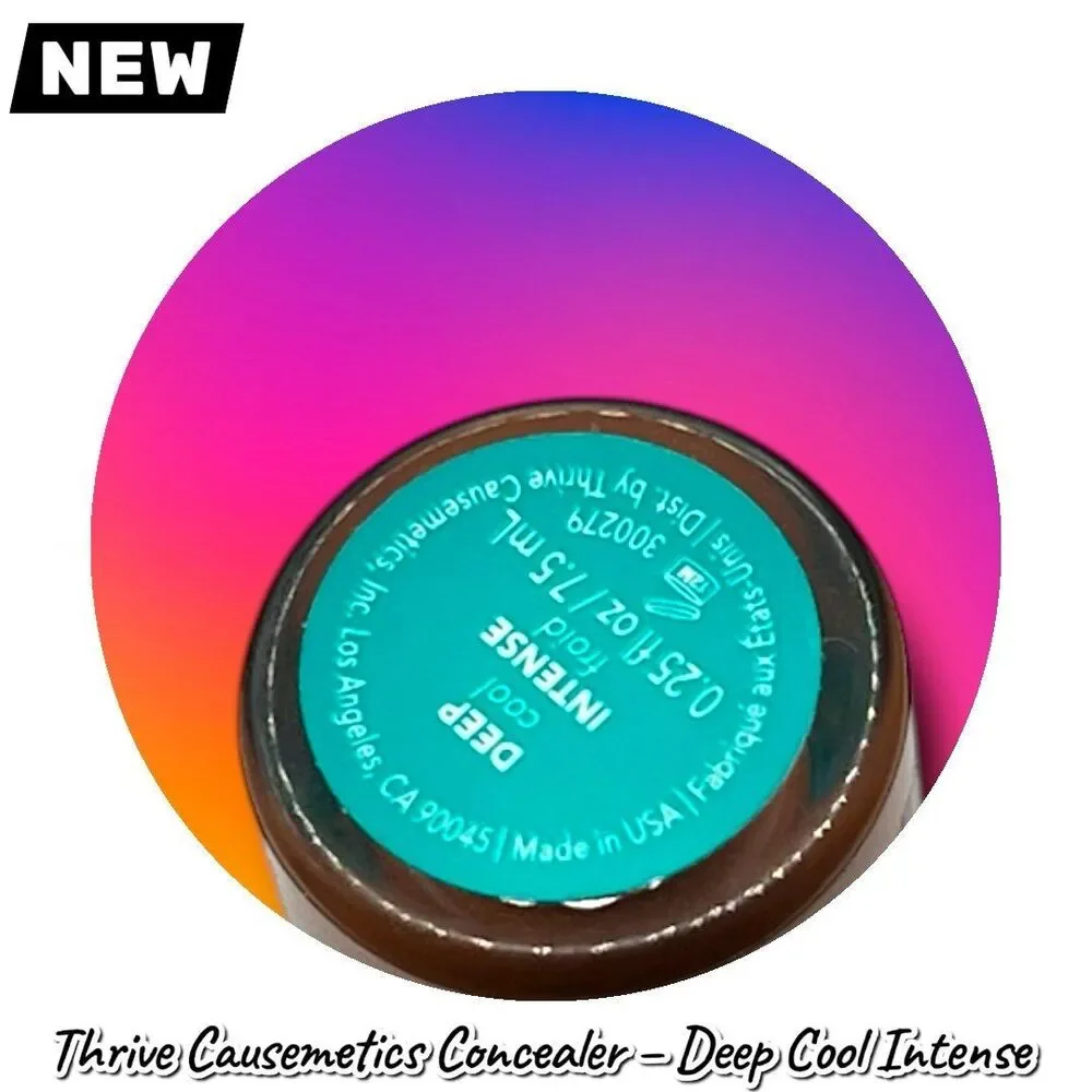 New Without Box – Thrive Causemetics Buildable BlurHD Creaseless Concealer (Shad